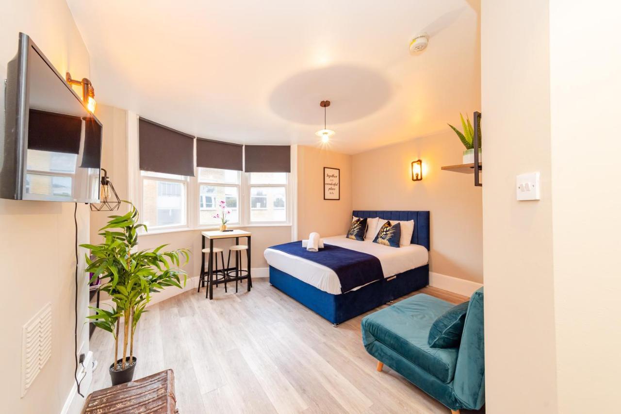 Flash Sale Super Central Studio I Next To Brighton Seafront I King Size Bed I Ms19 Buitenkant foto
